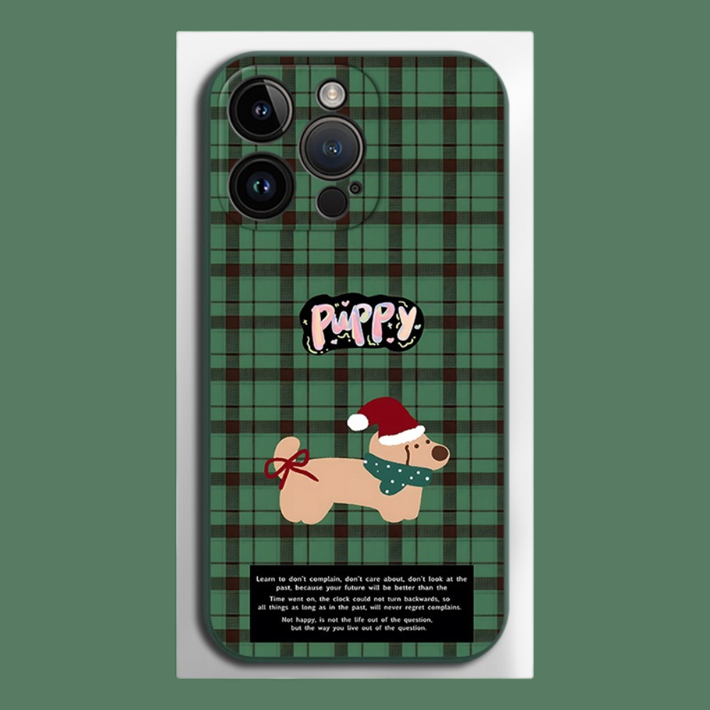 聖誕節液態矽膠全包防摔軟殼-ZUIHANG SHOP