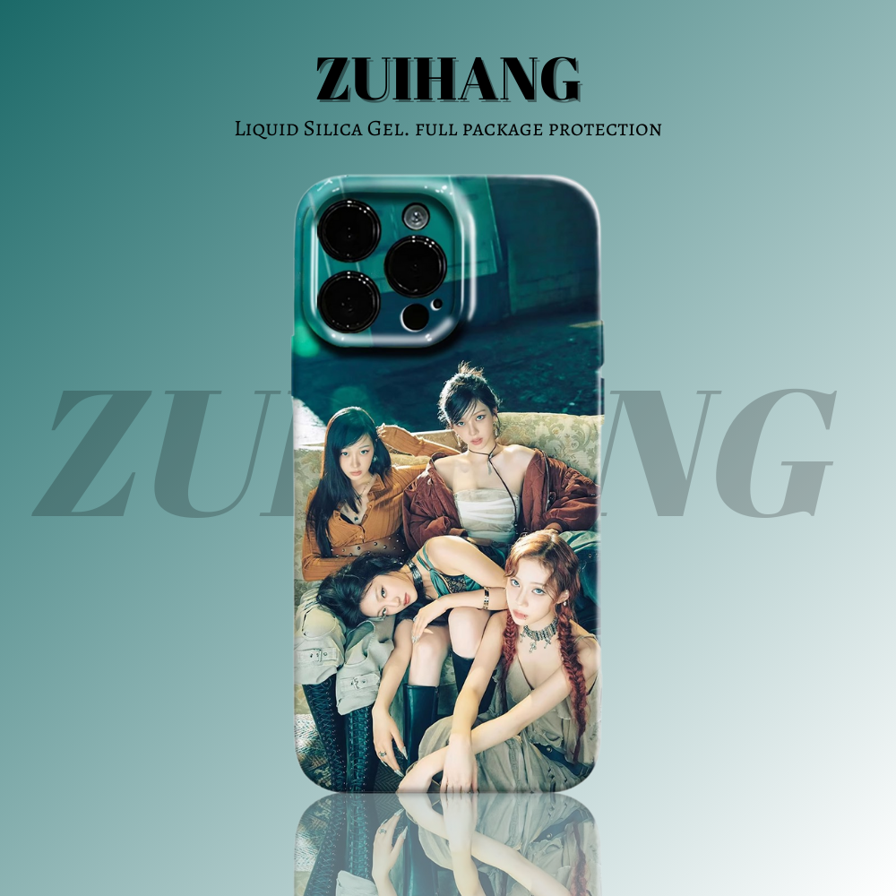 Aespa高清彩繪全包防摔菲林殼-ZUIHANG SHOP