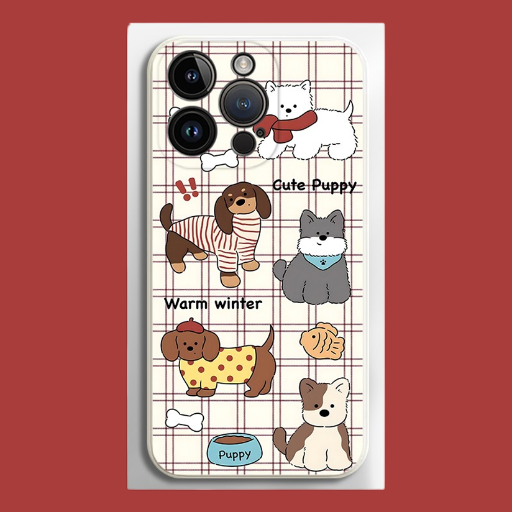 聖誕節液態矽膠全包防摔軟殼-ZUIHANG SHOP