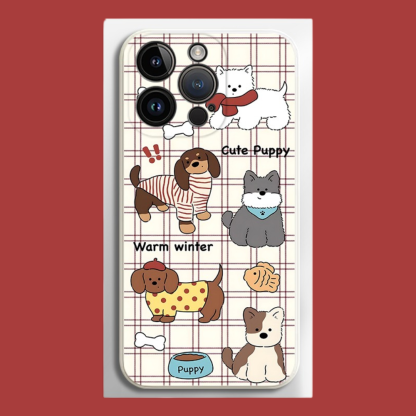 聖誕節液態矽膠全包防摔軟殼-ZUIHANG SHOP