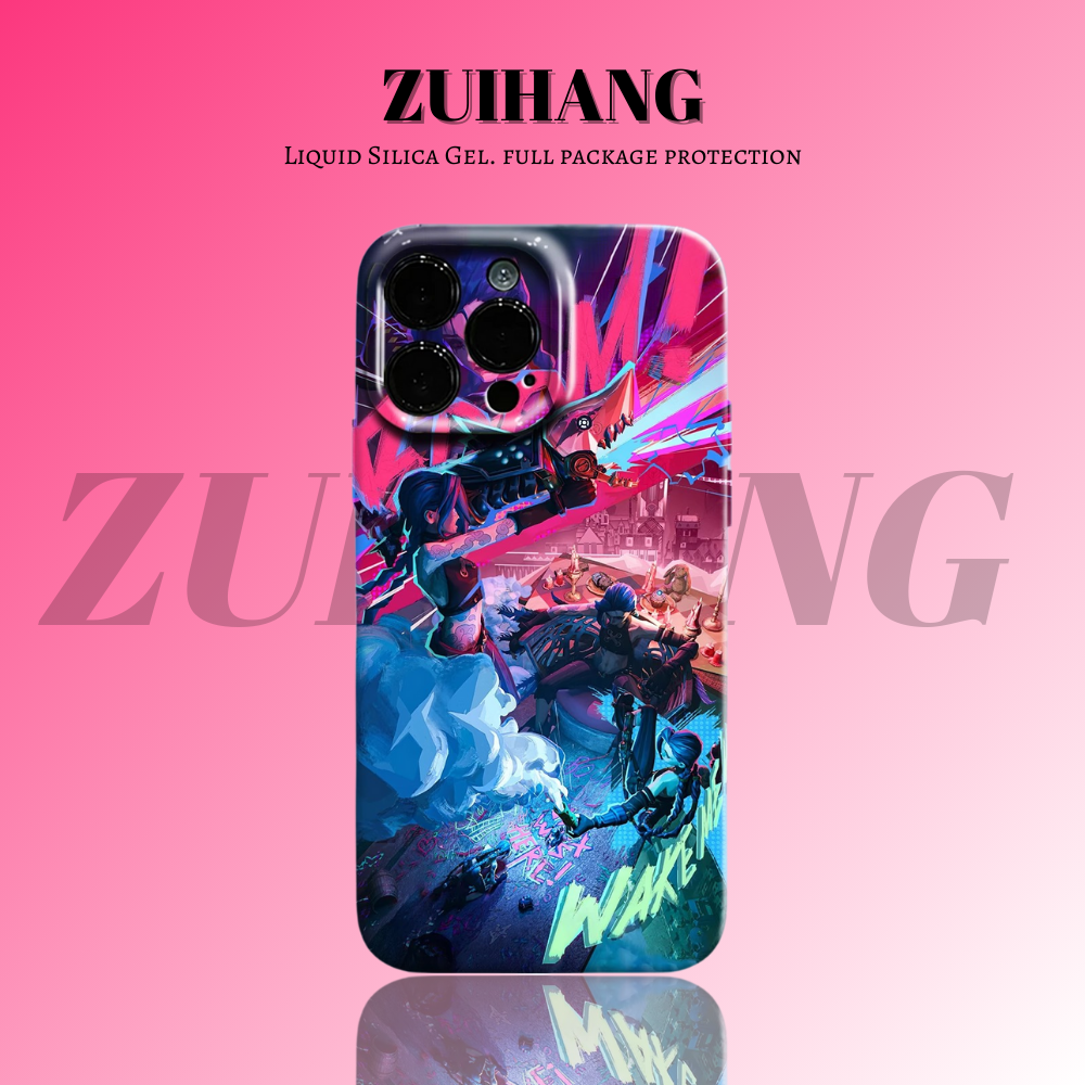 英雄聯盟高清彩繪全包防摔菲林殼-ZUIHANG SHOP