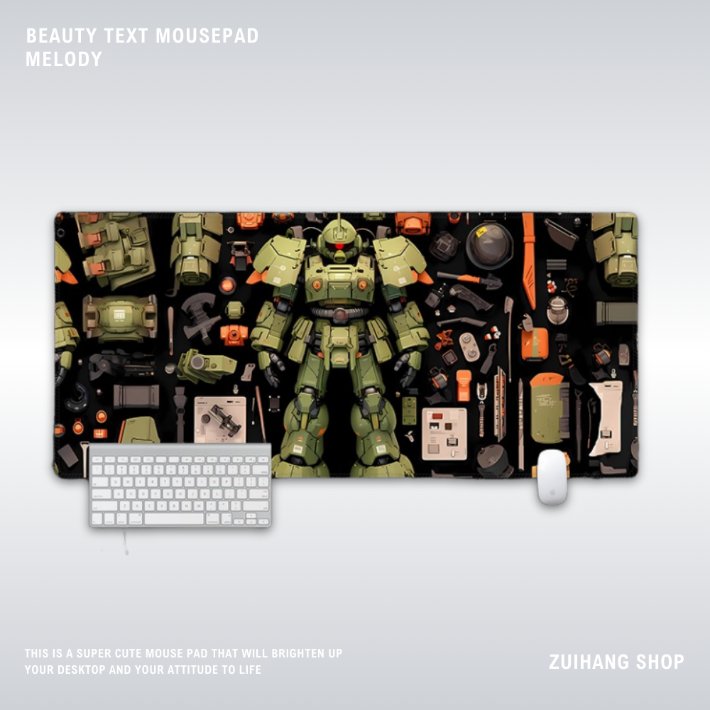 機動戰士鋼彈 主題桌墊 布質滑鼠墊-ZUIHANG SHOP