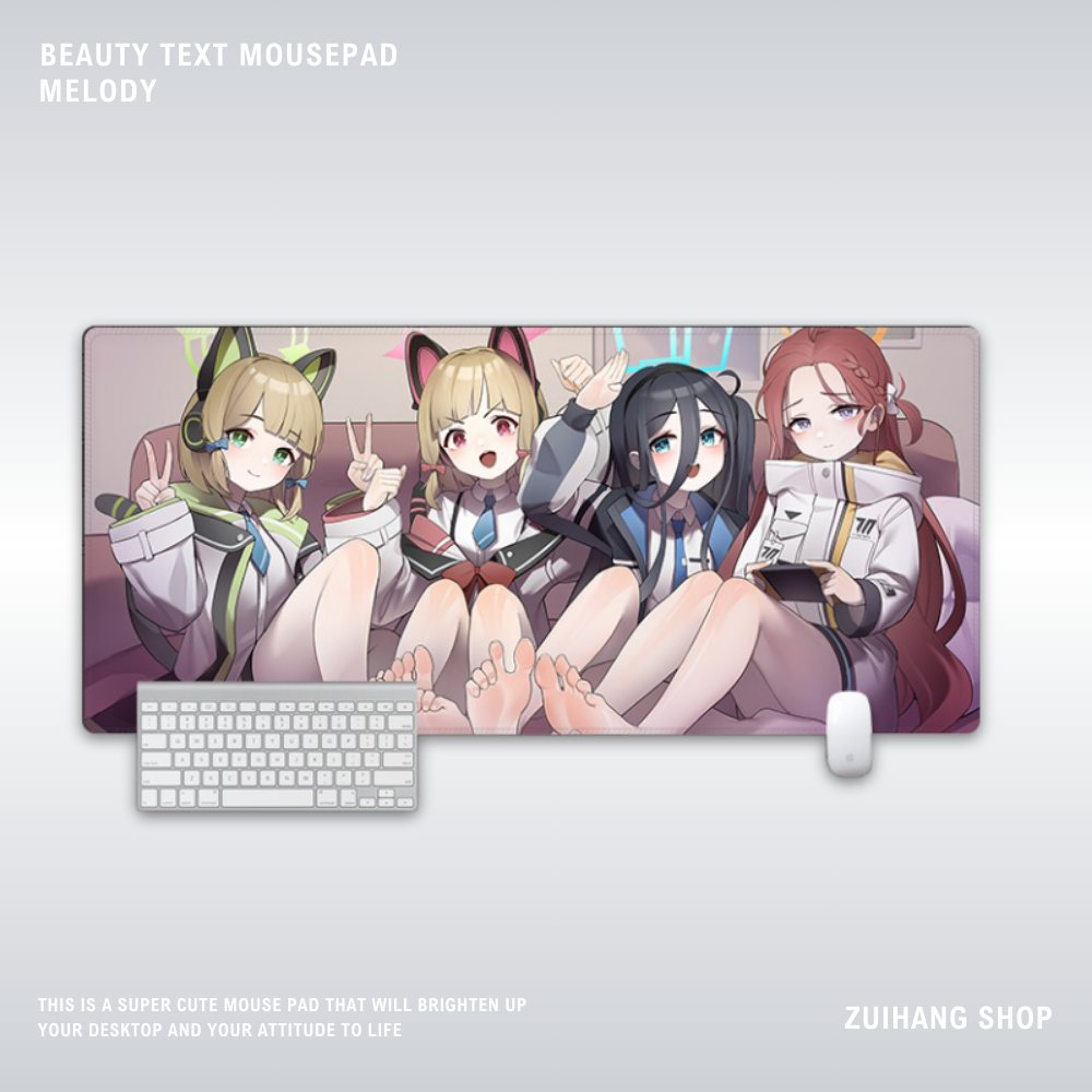 蔚藍檔案 主題桌墊 布質滑鼠墊-ZUIHANG SHOP