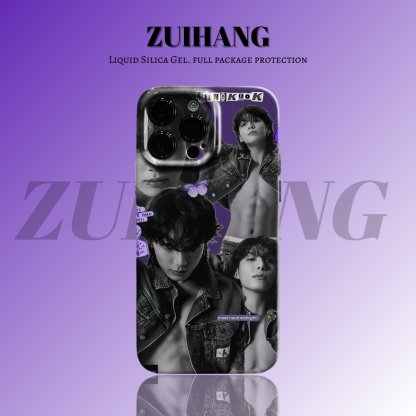 防彈少年團高清彩繪全包防摔菲林殼-ZUIHANG SHOP