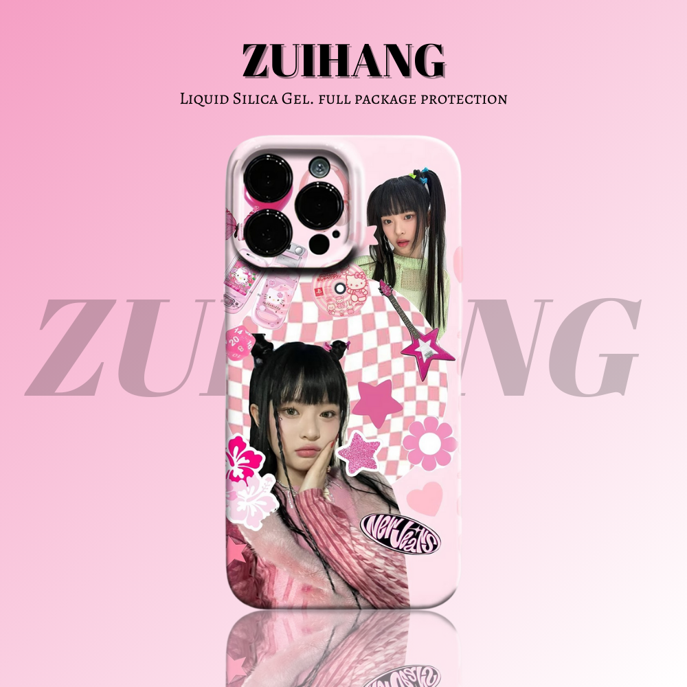 Newjeans高清彩繪全包防摔菲林殼-ZUIHANG SHOP