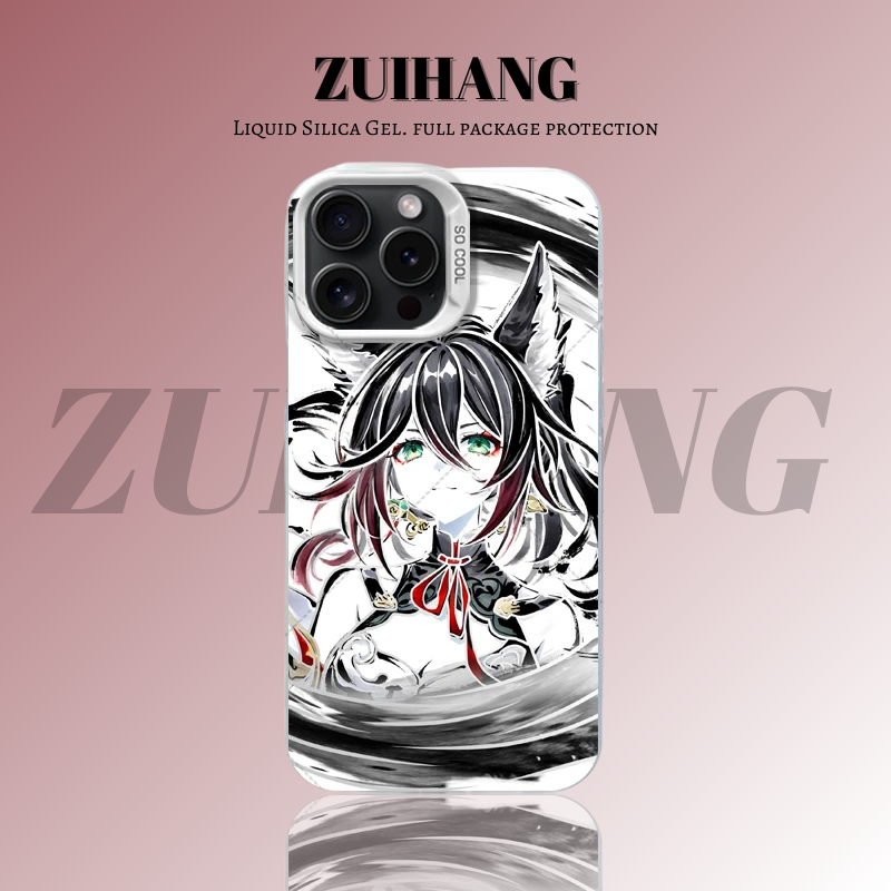 崩壞:星穹鐵道彩銀線條漸變防摔手機殼-ZUIHANG SHOP