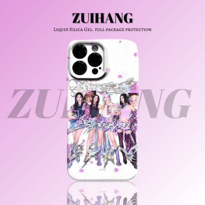 Aespa高清彩繪全包防摔菲林殼-ZUIHANG SHOP