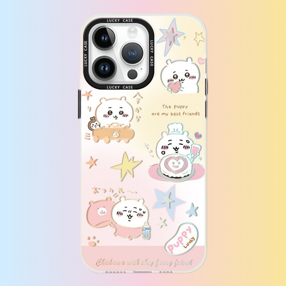 Chiikawa極光鐳射防摔手機殼-ZUIHANG SHOP