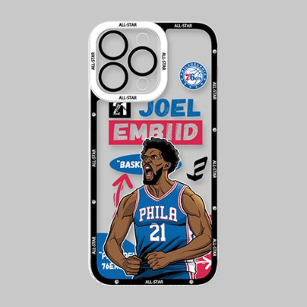 NBA球星天使眼透明防摔軟殼-ZUIHANG SHOP