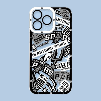 NBA隊徽天使眼透明防摔軟殼-ZUIHANG SHOP