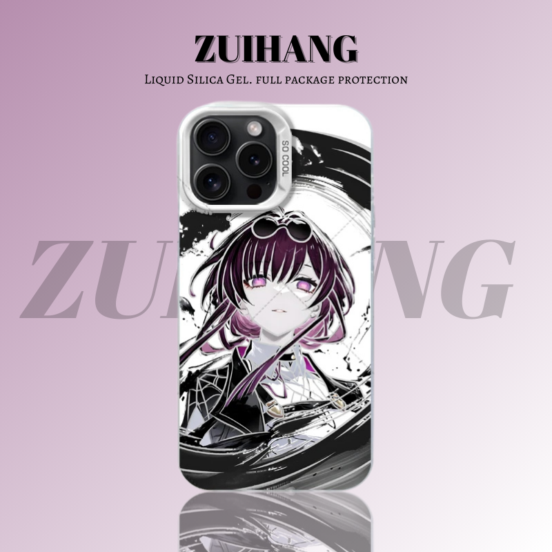 崩壞:星穹鐵道彩銀線條漸變防摔手機殼-ZUIHANG SHOP