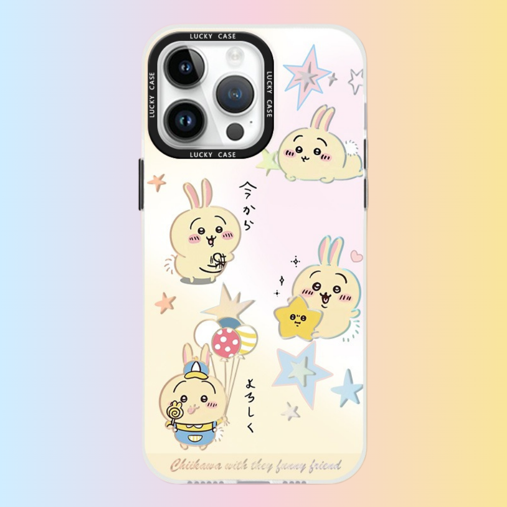 Chiikawa極光鐳射防摔手機殼-ZUIHANG SHOP