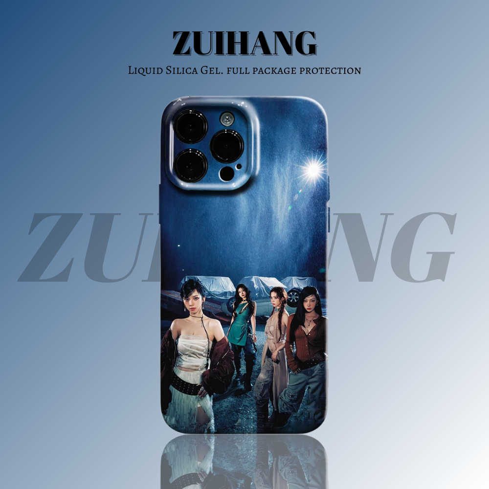 Aespa高清彩繪全包防摔菲林殼-ZUIHANG SHOP