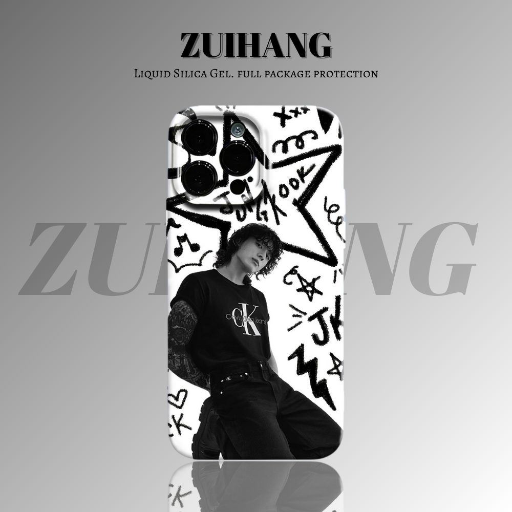 防彈少年團高清彩繪全包防摔菲林殼-ZUIHANG SHOP