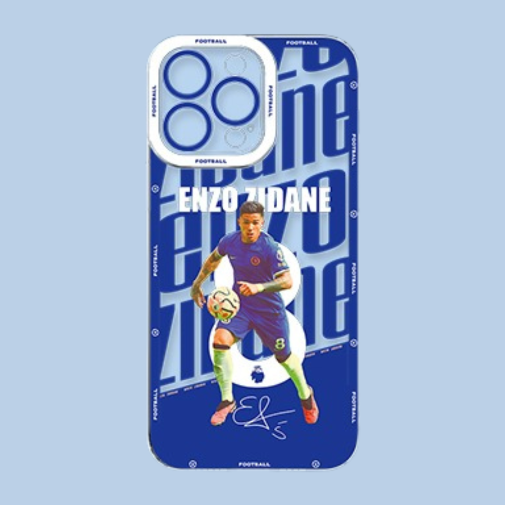 足球明星天使眼透明防摔軟殼-ZUIHANG SHOP