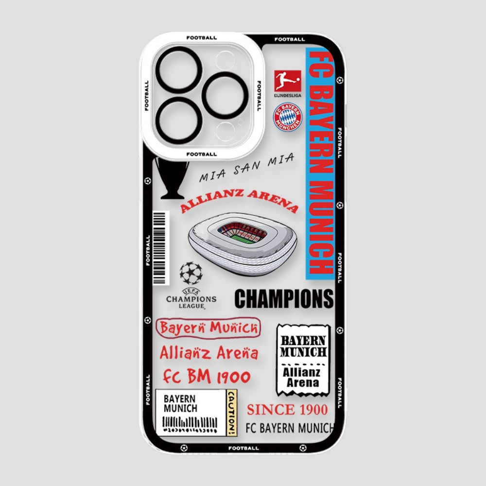 足球明星天使眼透明防摔軟殼-ZUIHANG SHOP