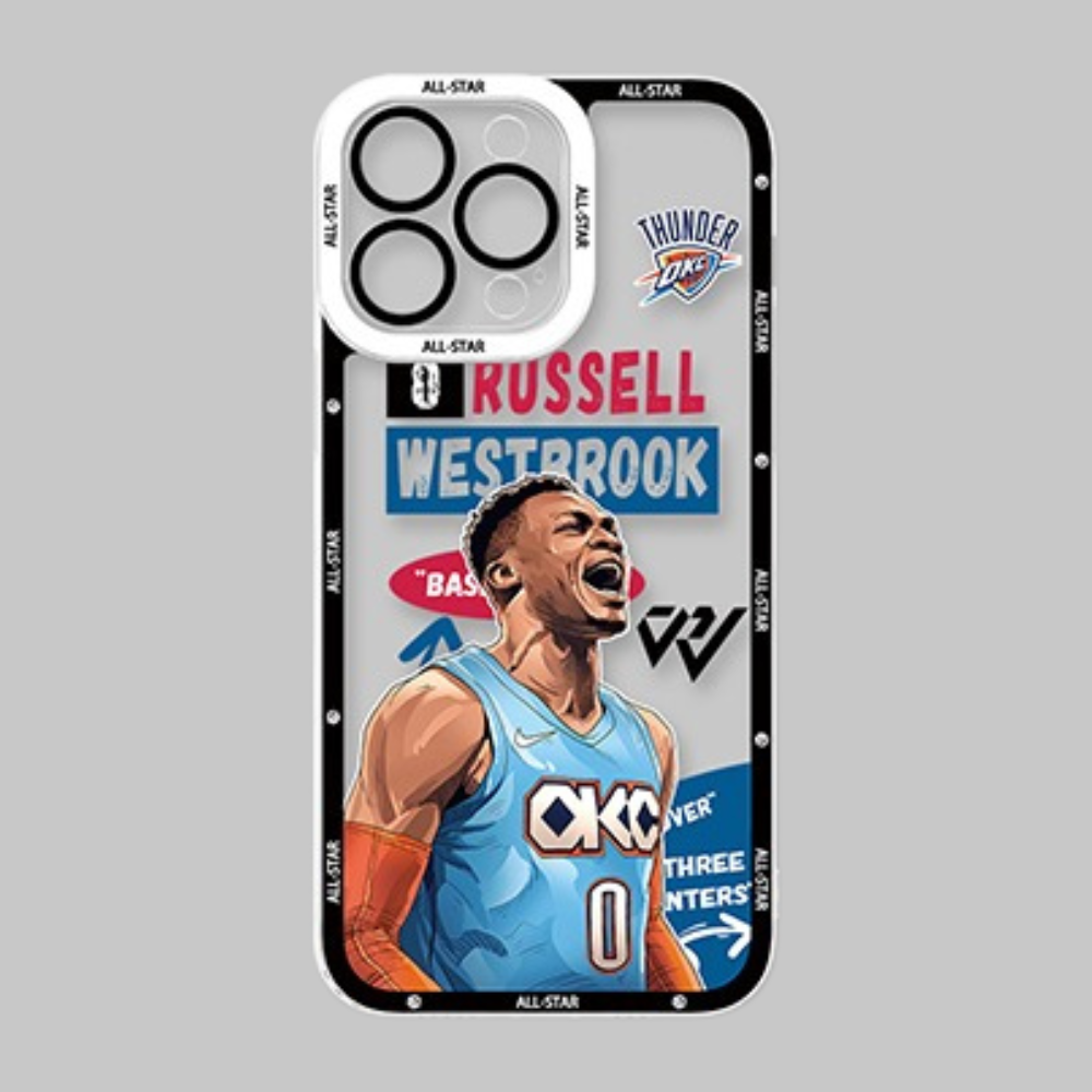 NBA球星天使眼透明防摔軟殼-ZUIHANG SHOP