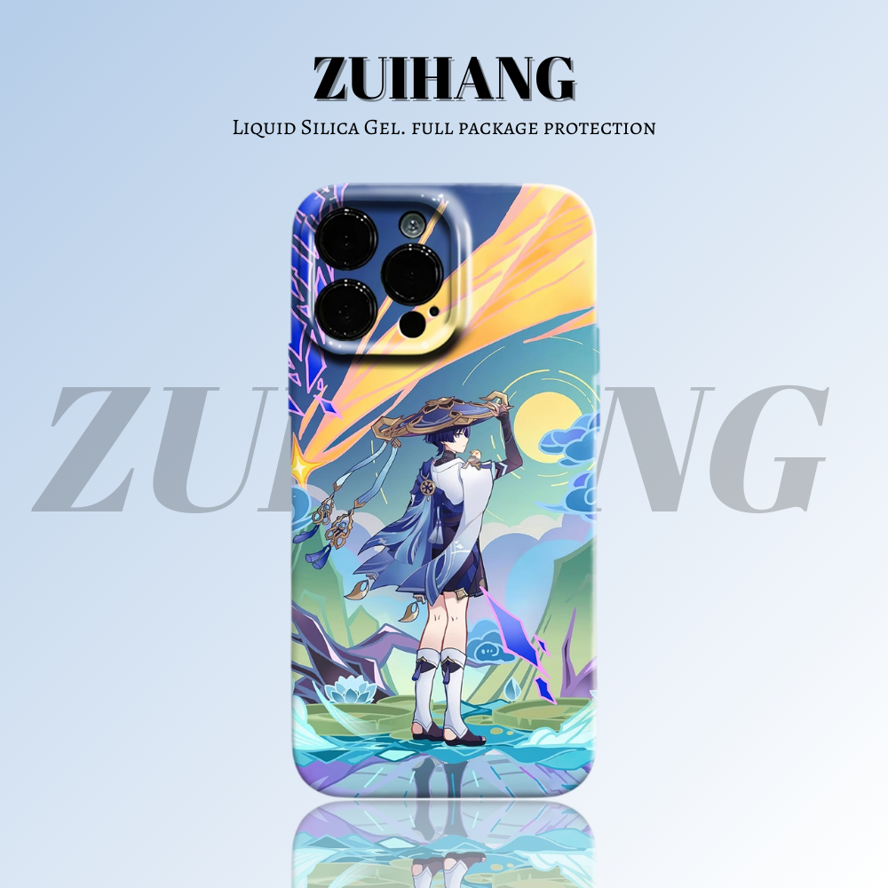 原神高清彩繪全包防摔菲林殼-ZUIHANG SHOP