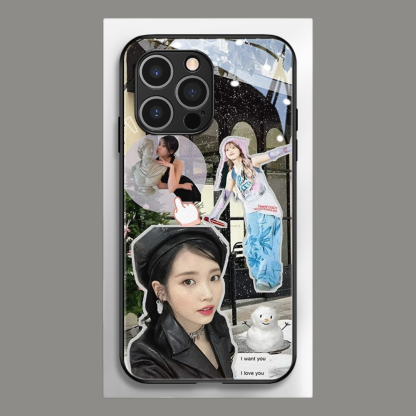 K-Pop新款高清全包防摔玻璃殼