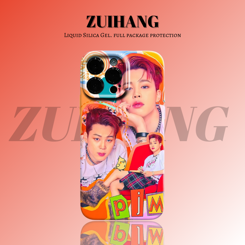 防彈少年團高清彩繪全包防摔菲林殼-ZUIHANG SHOP