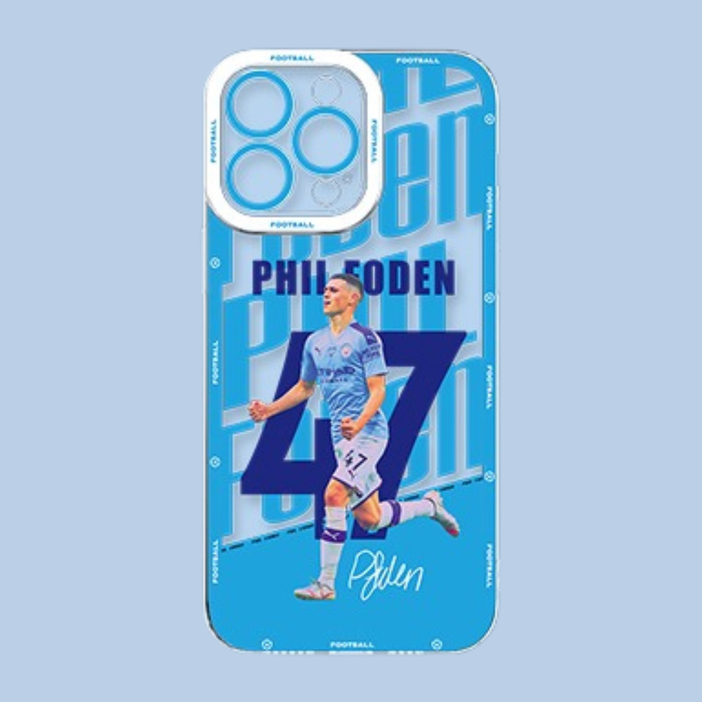 足球明星天使眼透明防摔軟殼-ZUIHANG SHOP