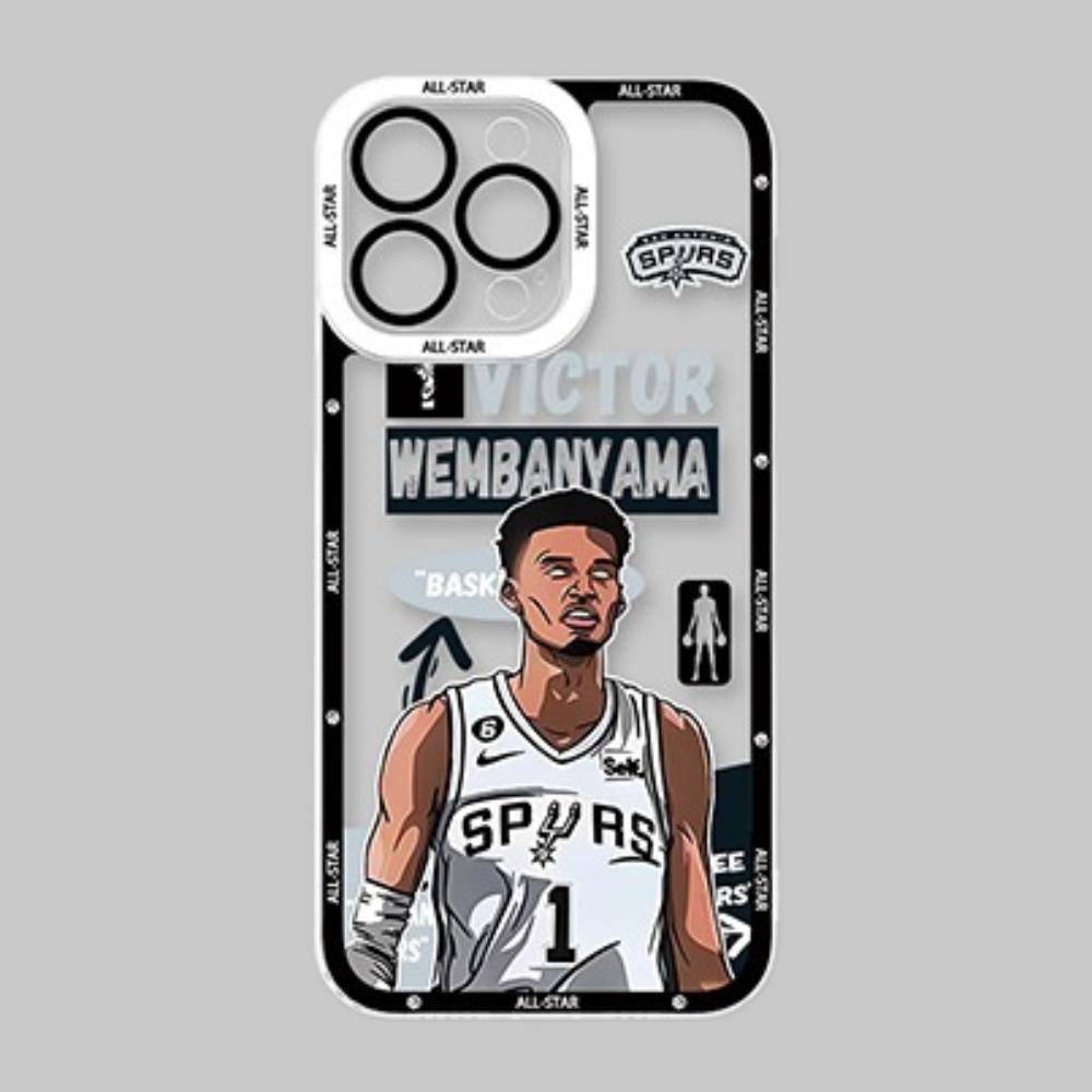 NBA球星天使眼透明防摔軟殼-ZUIHANG SHOP