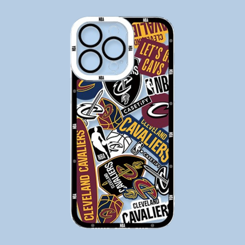 NBA隊徽天使眼透明防摔軟殼-ZUIHANG SHOP