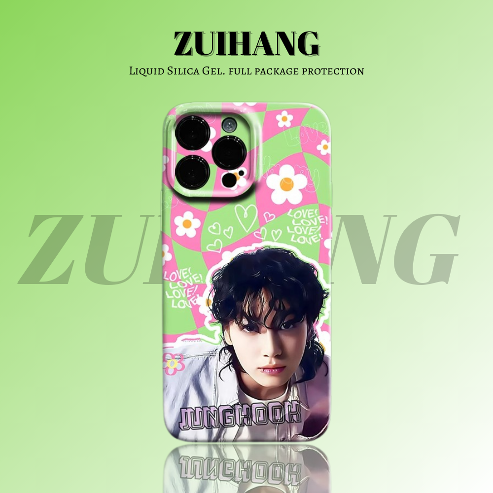 防彈少年團高清彩繪全包防摔菲林殼-ZUIHANG SHOP