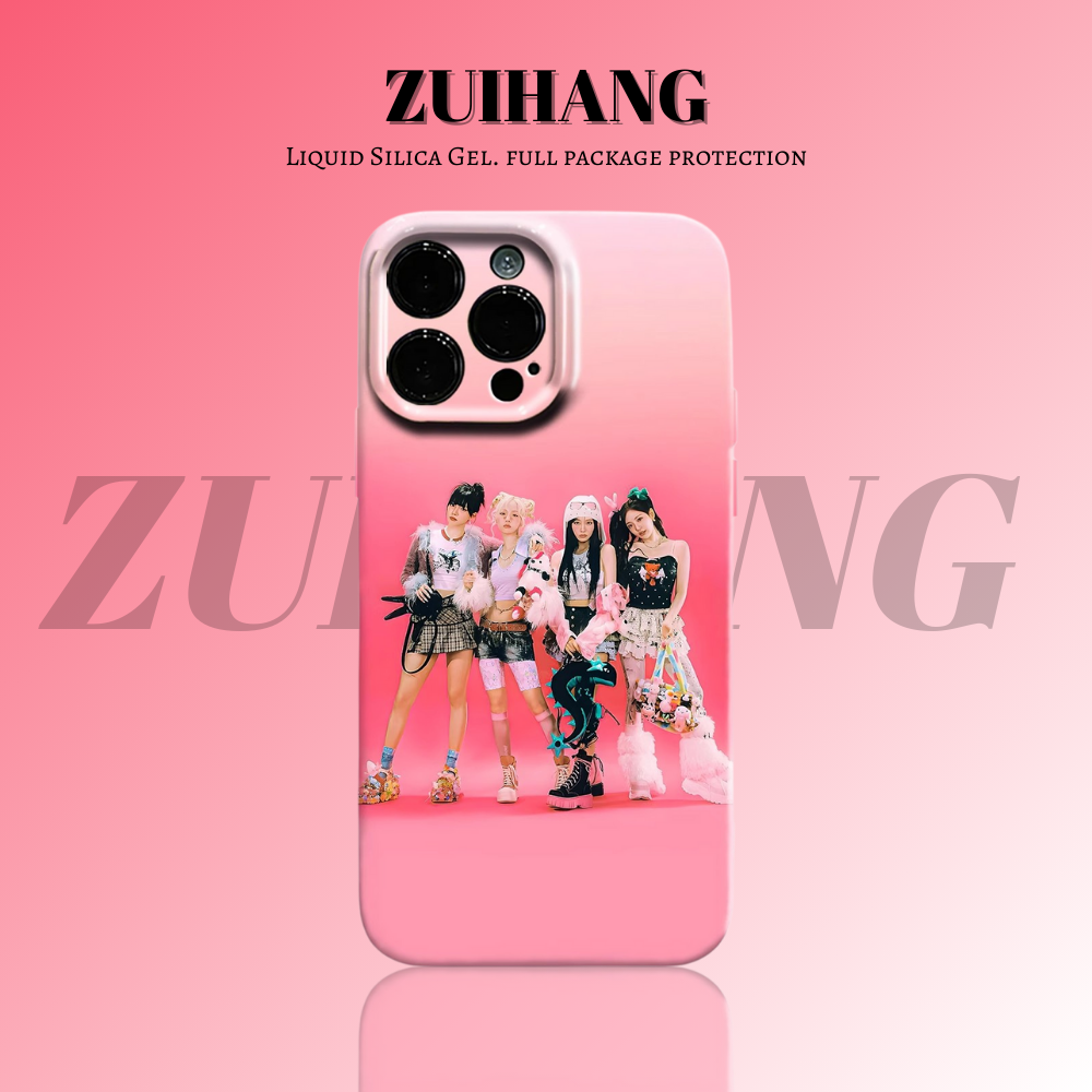 Aespa高清彩繪全包防摔菲林殼-ZUIHANG SHOP