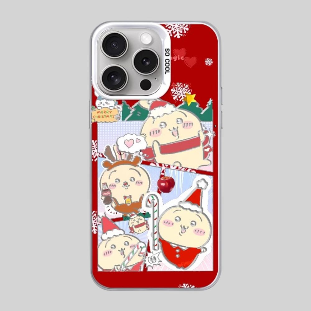 Chiikawa彩銀線條漸變防摔手機殼-ZUIHANG SHOP