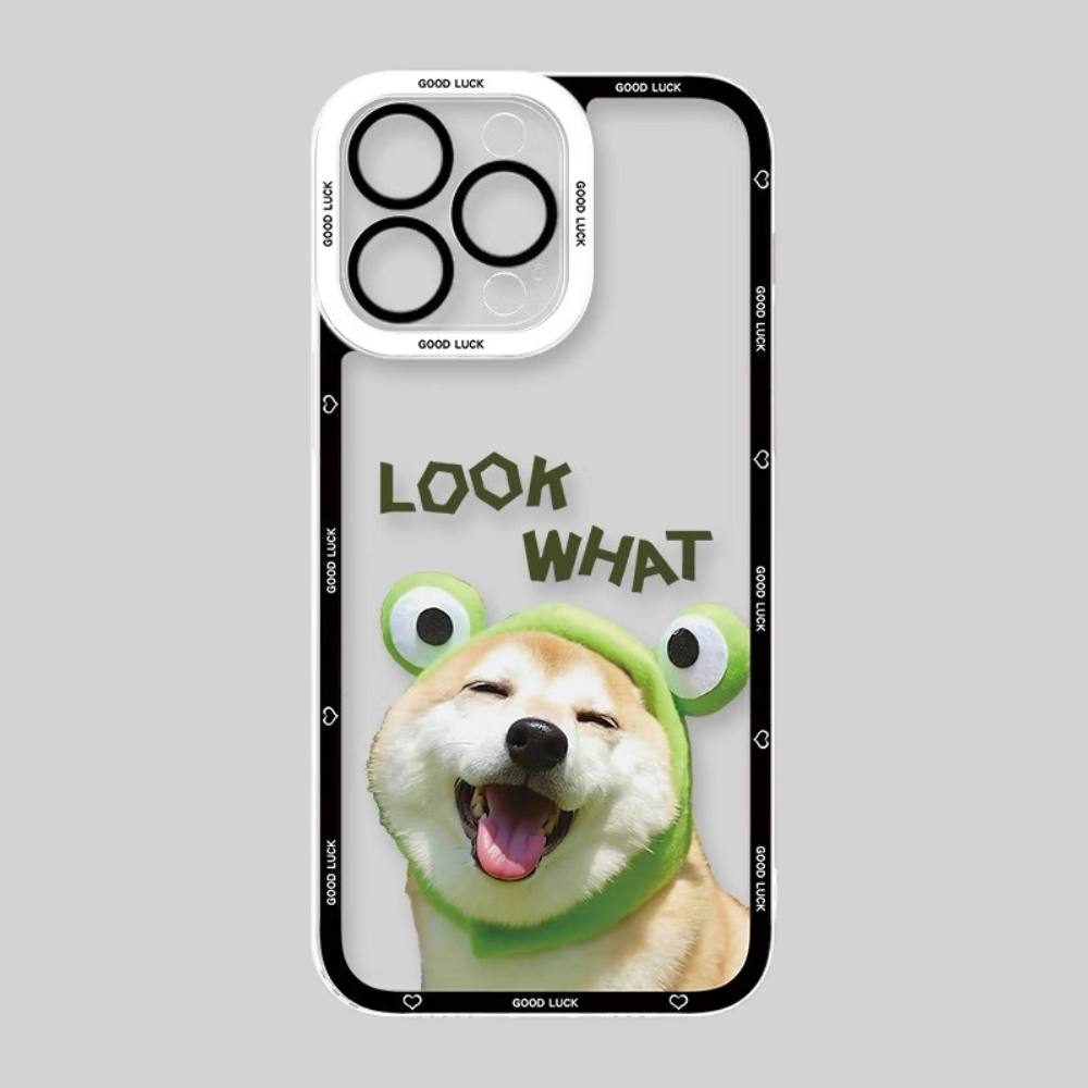 可愛萌寵天使眼透明防摔軟殼-ZUIHANG SHOP