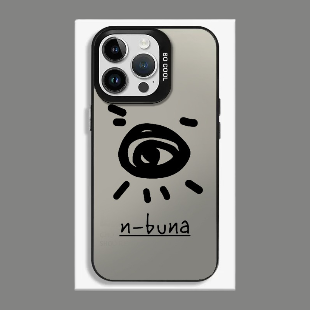 Yorushika彩銀線條漸變防摔手機殼-ZUIHANG SHOP