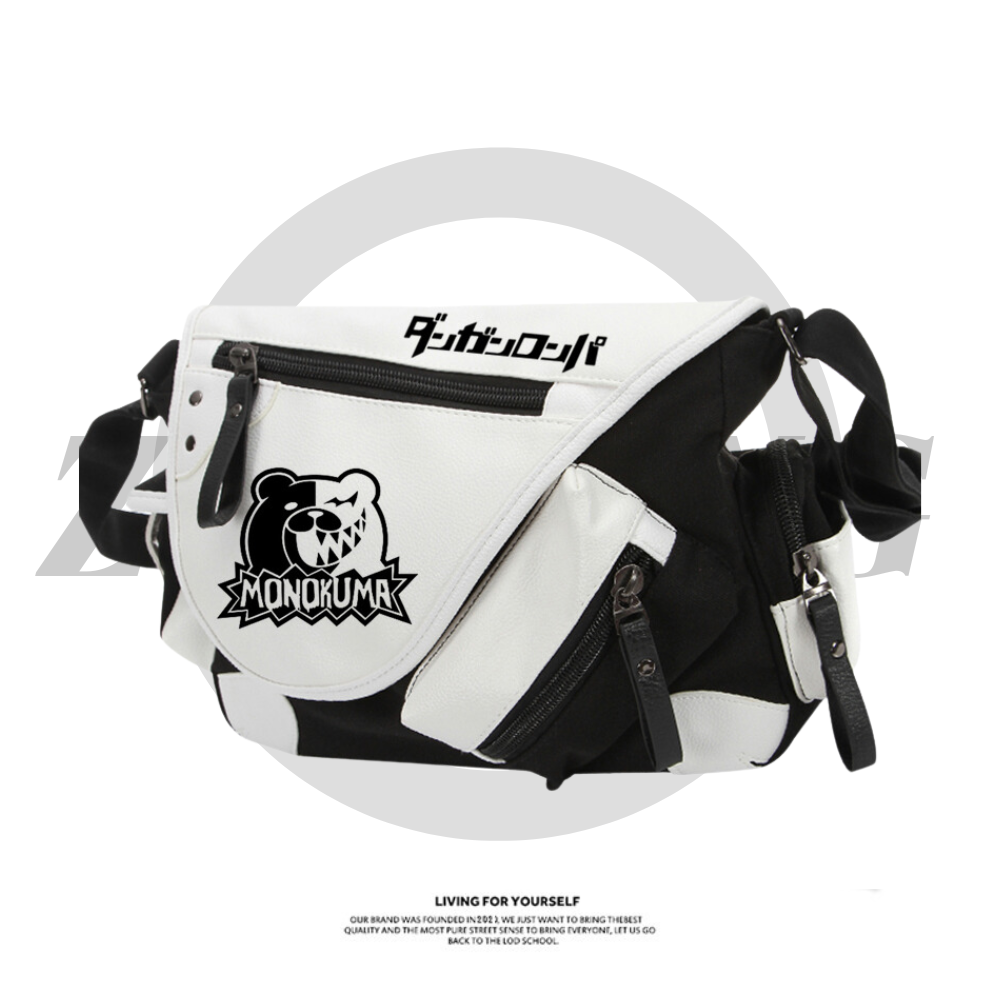 槍彈辯駁 同人周邊背包 多功能單肩斜挎包-ZUIHANG SHOP