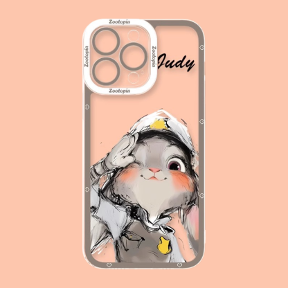 瘋狂動物城天使眼透明防摔軟殼-ZUIHANG SHOP