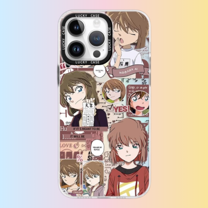 名偵探柯南極光鐳射防摔手機殼-ZUIHANG SHOP