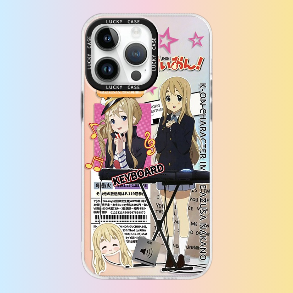 輕音少女極光鐳射防摔手機殼-ZUIHANG SHOP