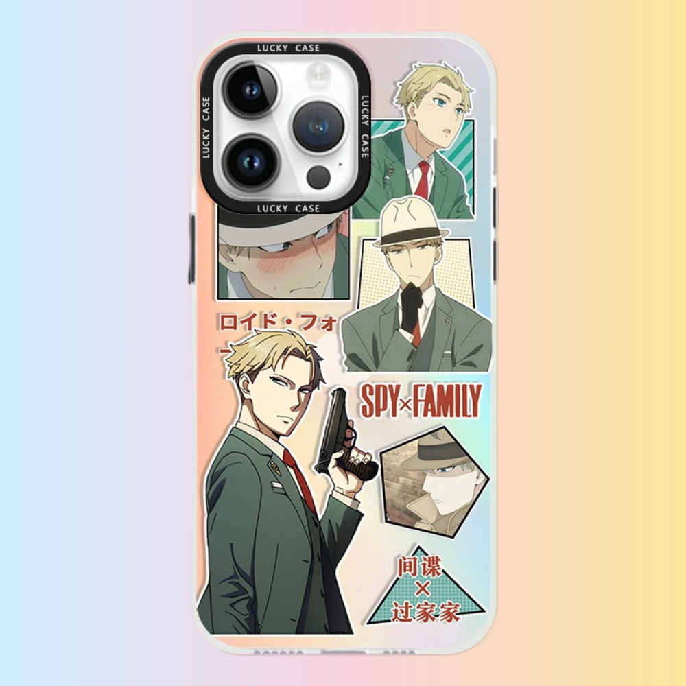 間諜家家酒極光鐳射防摔手機殼-ZUIHANG SHOP