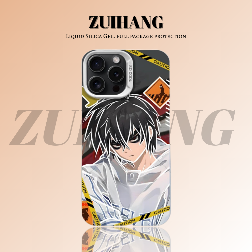 刺客伍六七彩銀線條漸變防摔手機殼-ZUIHANG SHOP