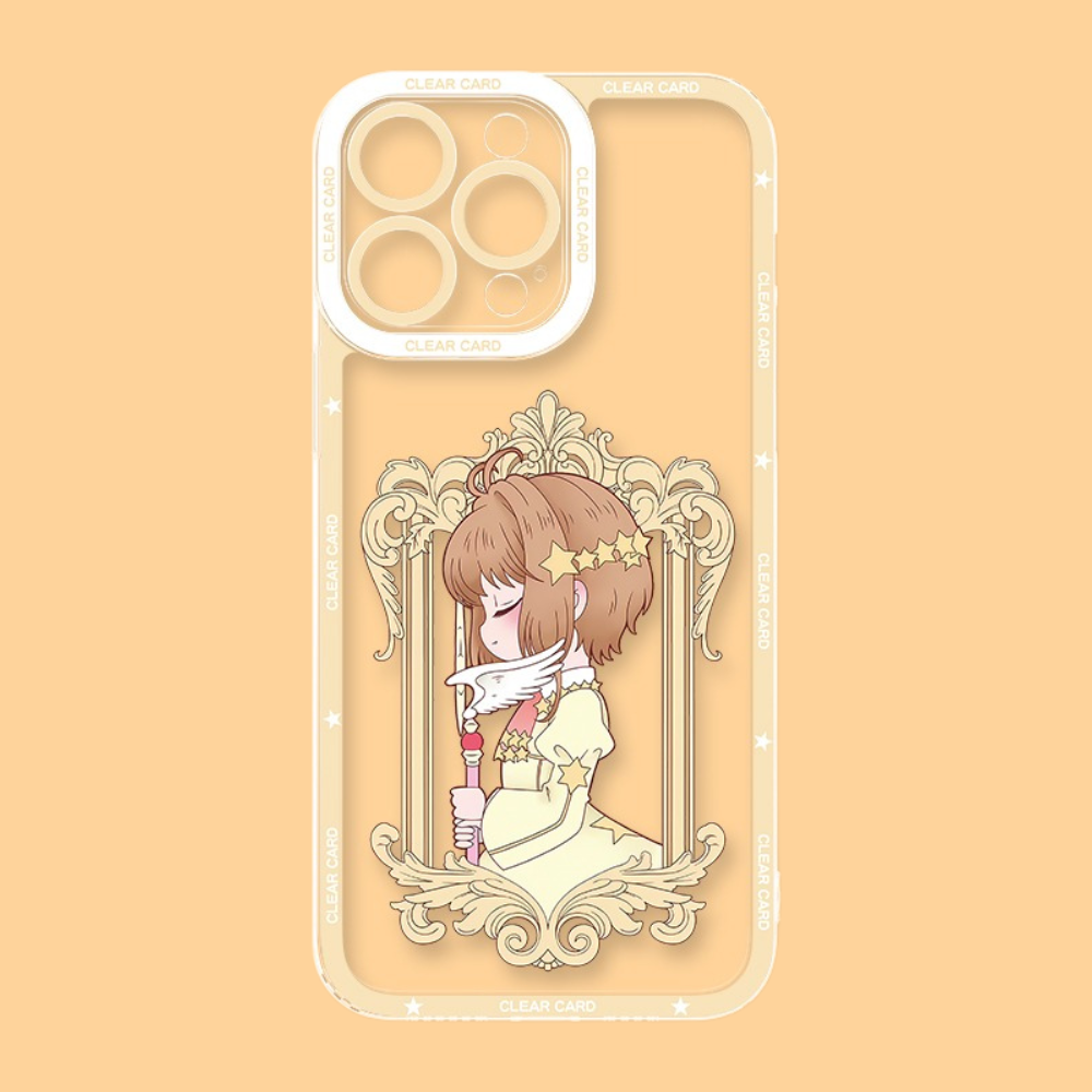 魔卡少女櫻天使眼透明防摔軟殼-ZUIHANG SHOP