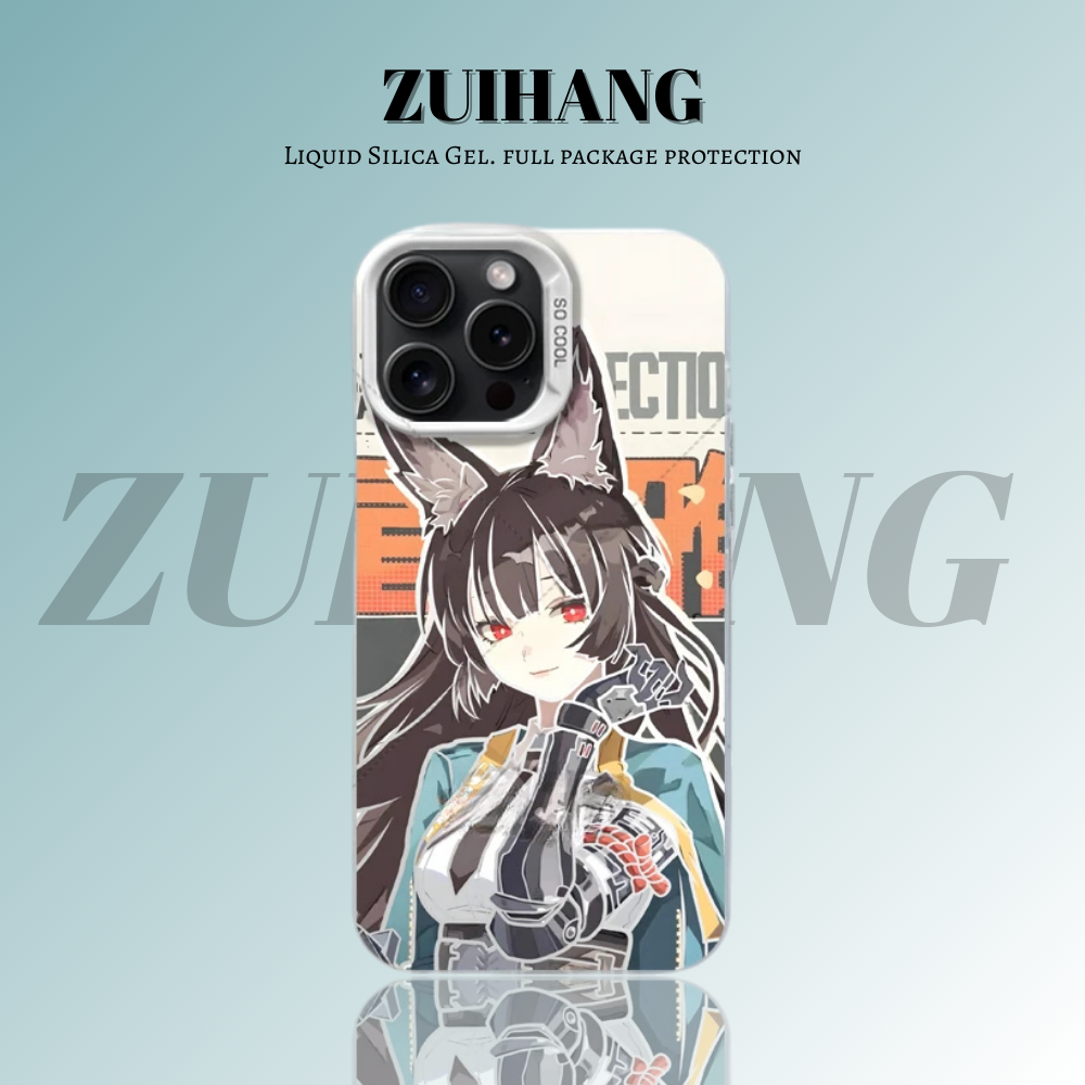 絕區零彩銀線條漸變防摔手機殼-ZUIHANG SHOP