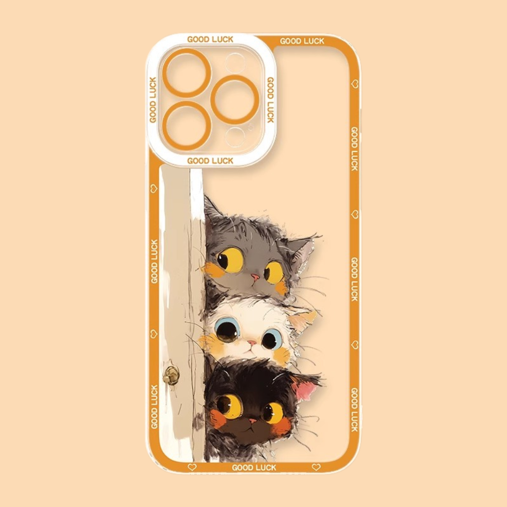 可愛萌寵天使眼透明防摔軟殼-ZUIHANG SHOP