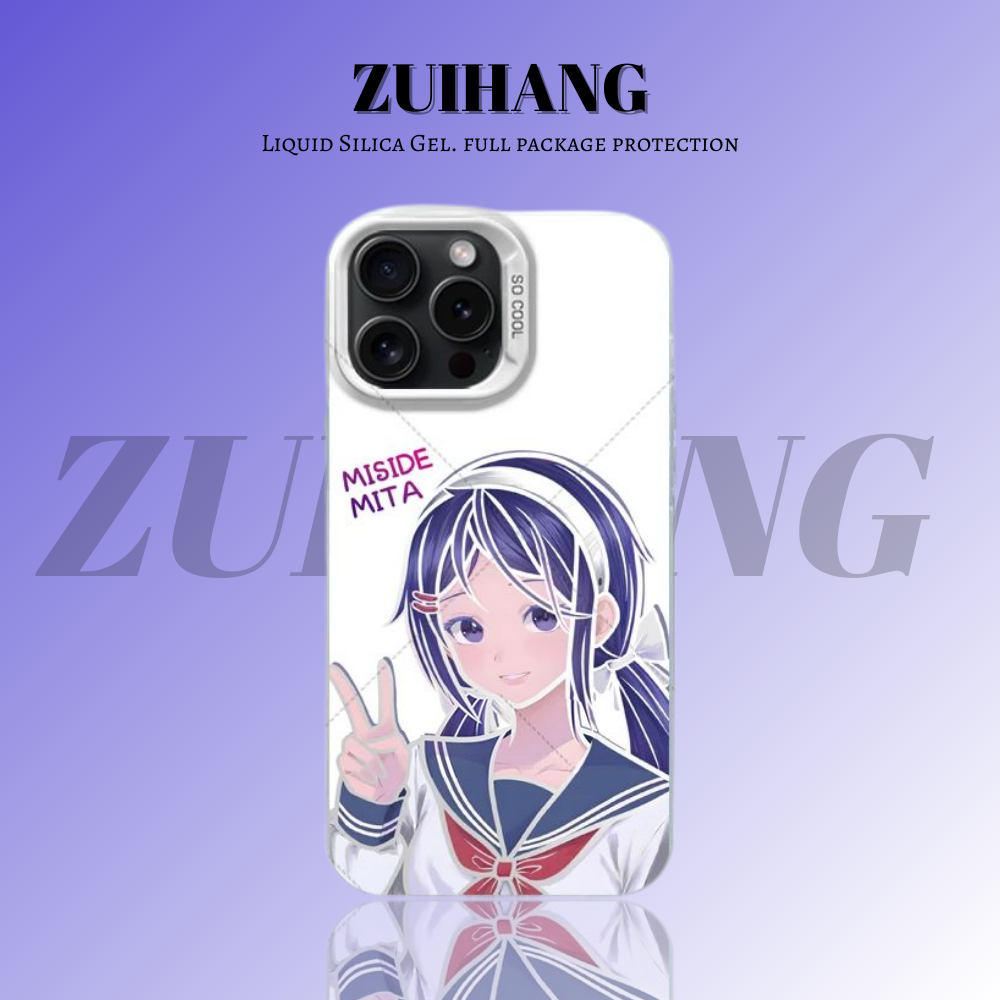 【大集合1.0】動漫彩銀線條漸變防摔手機殼-ZUIHANG SHOP