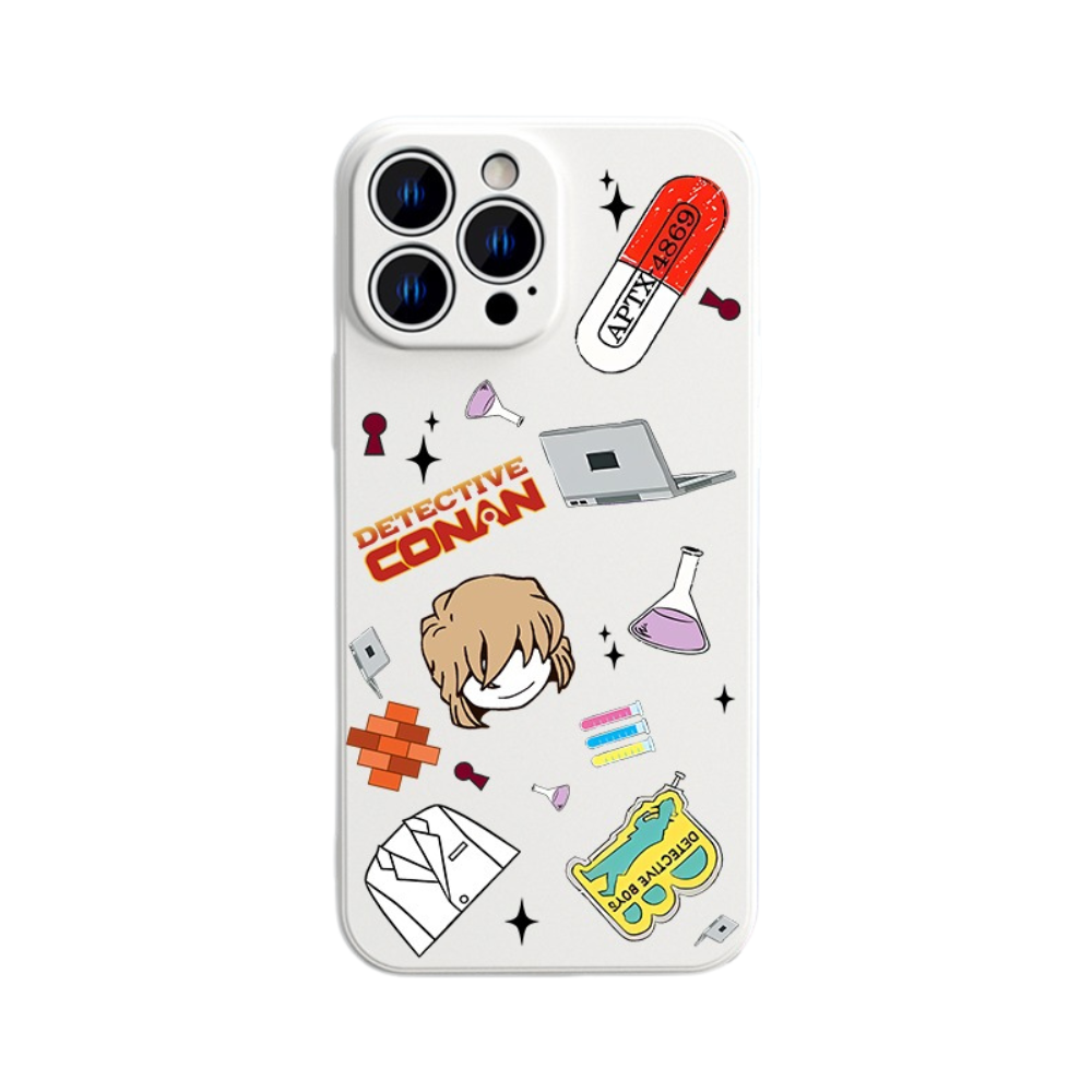 名偵探柯南液態矽膠全包防摔軟殼-ZUIHANG SHOP