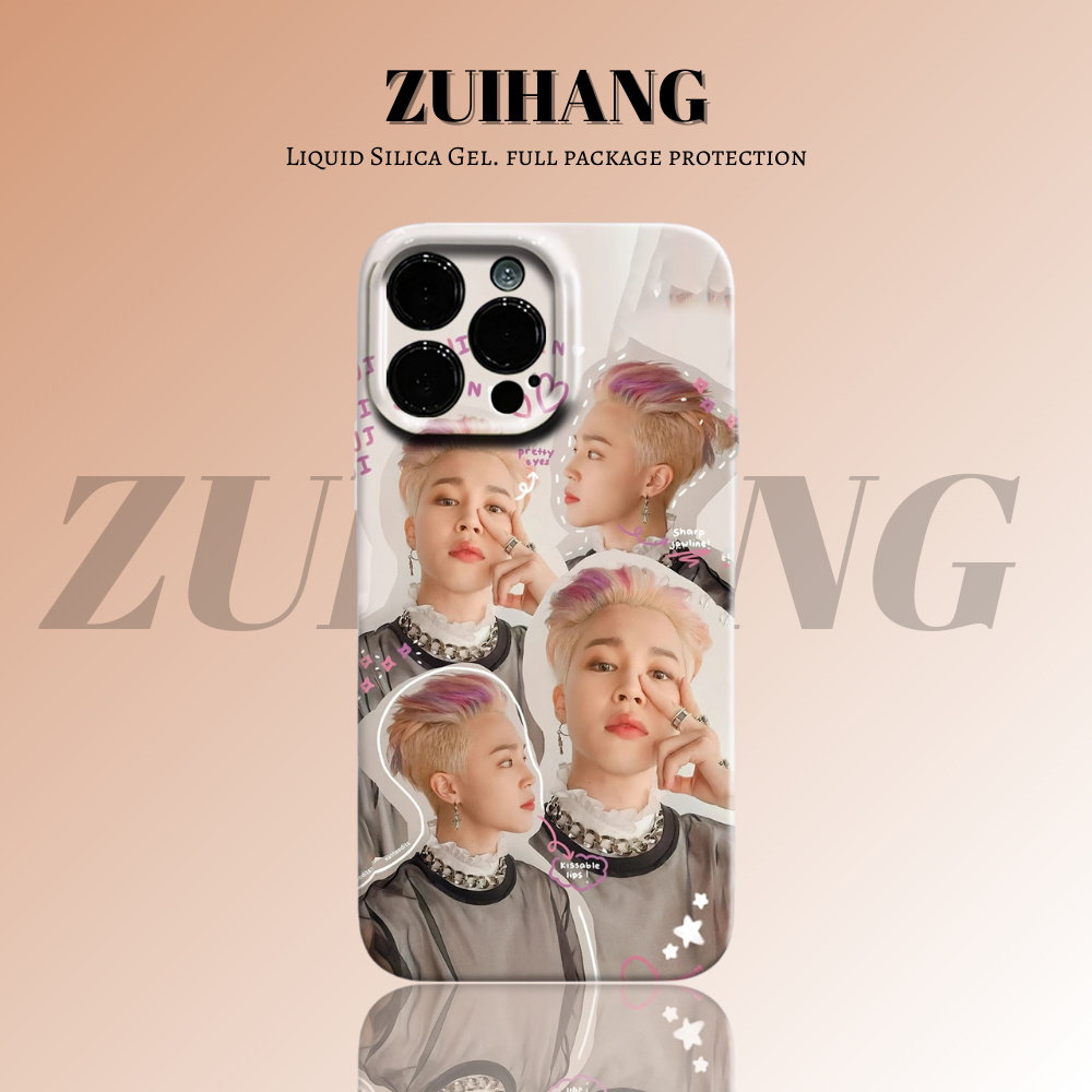 防彈少年團高清彩繪全包防摔菲林殼-ZUIHANG SHOP