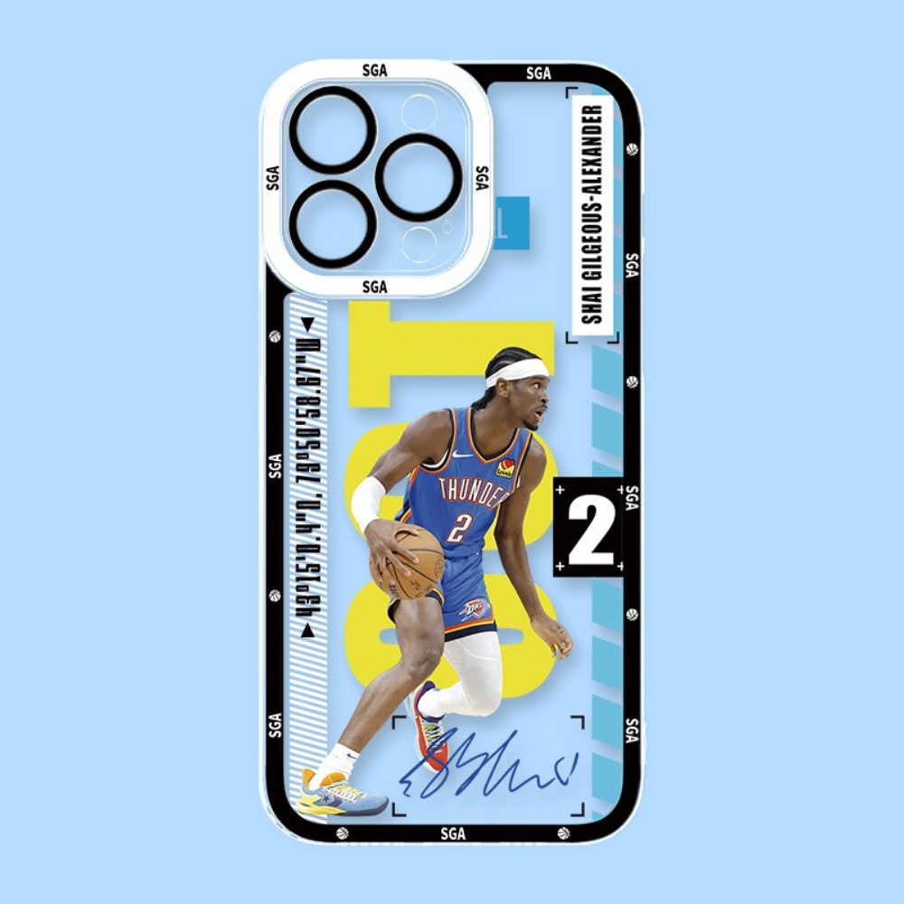 NBA球星天使眼透明防摔軟殼-ZUIHANG SHOP