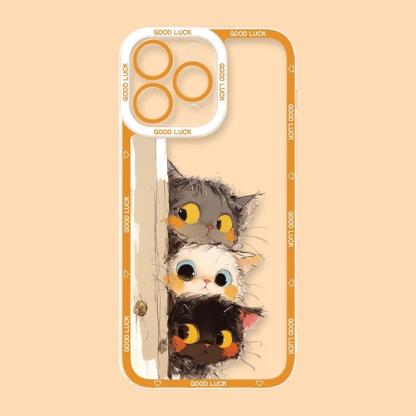 可愛萌寵天使眼透明防摔軟殼-ZUIHANG SHOP