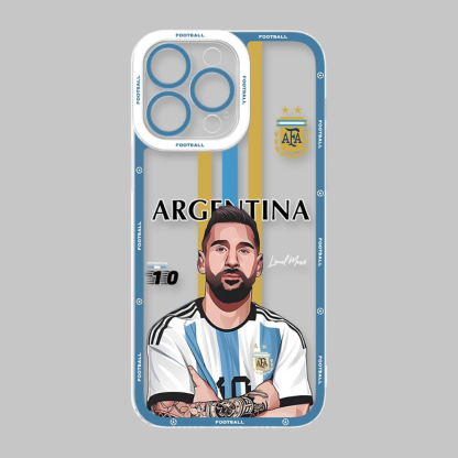 足球明星天使眼透明防摔軟殼-ZUIHANG SHOP