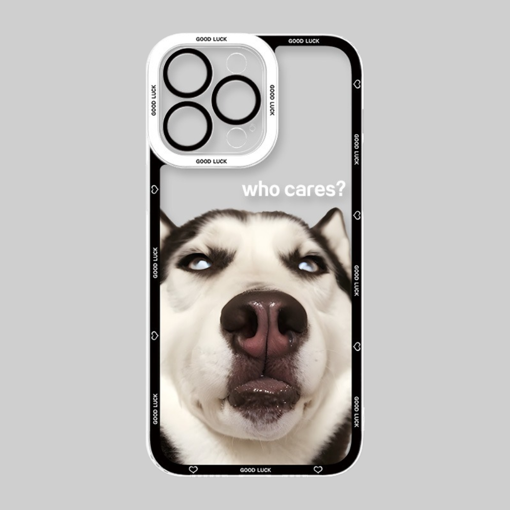 可愛萌寵天使眼透明防摔軟殼-ZUIHANG SHOP