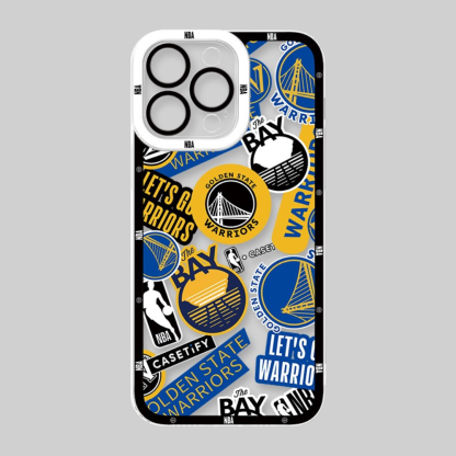 NBA隊徽天使眼透明防摔軟殼