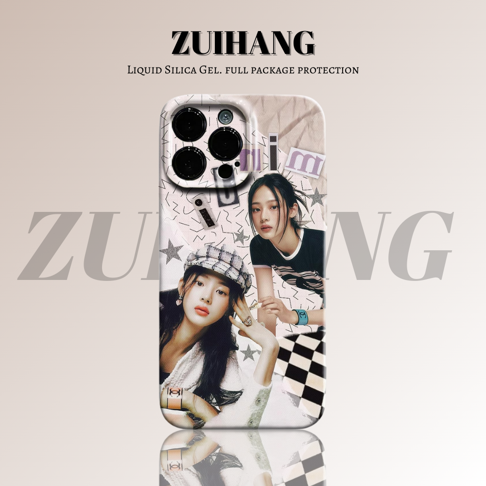 Newjeans高清彩繪全包防摔菲林殼-ZUIHANG SHOP